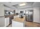 Well-lit kitchen features stainless steel appliances and ample counter space at 1621 Gulf Blvd # 407, Clearwater Beach, FL 33767
