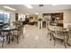 Spacious lounge featuring living room, dining area, and kitchen at 1621 Gulf Blvd # 407, Clearwater Beach, FL 33767