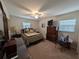 Bedroom with ceiling fan at 210 Kingsway Dr, Temple Terrace, FL 33617