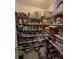 Walk-in pantry with ample shelving space for storing food and kitchen essentials at 210 Kingsway Dr, Temple Terrace, FL 33617
