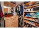 Organized walk-in closet with custom shelving, drawers, and ample storage space at 224 Harbor View Ln, Largo, FL 33770