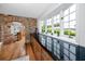 Kitchen counter with granite countertops and views to backyard at 224 Harbor View Ln, Largo, FL 33770