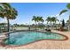 Gorgeous backyard pool overlooking a tranquil waterfront canal and private boat dock at 241 176Th Terrace E Dr, Redington Shores, FL 33708