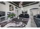 A cozy living room with stylish decor and modern design at 27528 Water Ash Dr, Wesley Chapel, FL 33544