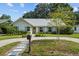 Charming single-story home with a metal roof, well-maintained landscaping, and welcoming curb appeal at 3315 W Hawthorne Rd, Tampa, FL 33611