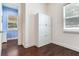 A storage closet off the hallway offers ample storage space at 3503 W Price Ave, Tampa, FL 33611