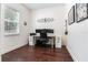 Home office features a modern workstation and streamlined storage, creating a productive workspace at 3503 W Price Ave, Tampa, FL 33611