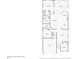 Floor plan for a single Gathering home with a foyer, Gathering room, and laundry room at 4400 English Turn Way, Wesley Chapel, FL 33543