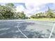 Well-maintained community basketball court surrounded by lush greenery at 5931 Cherry Oak Dr, Valrico, FL 33596