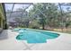 Relaxing pool area featuring a pristine pool, a built-in hot tub, and an expansive screened enclosure at 5931 Cherry Oak Dr, Valrico, FL 33596