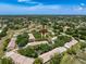 Scenic aerial view of homes in a serene neighborhood setting with beautiful surrounding landscape at 8320 High Point Cir # 5, Port Richey, FL 34668