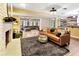 Inviting living room with comfortable seating and access to the sun room and game room at 9615 Raiden Ln, Riverview, FL 33569