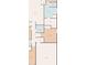 Detailed floor plan highlighting the layout with labeled rooms and areas throughout the house design at 10669 Cardera Dr, Riverview, FL 33578