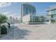 Outdoor terrace with grills and city view at 111 N 12Th St # 1805, Tampa, FL 33602