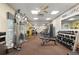 Community gym with ample equipment to help you stay in shape without having to leave the neighborhood at 19204 Weymouth Dr, Land O Lakes, FL 34638