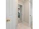 Hallway leading to bedrooms and closets at 19204 Weymouth Dr, Land O Lakes, FL 34638
