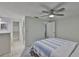 Primary bedroom with carpet floors and en suite bathroom access at 215 Claire Dr, Seffner, FL 33584