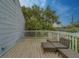 Outdoor deck space, perfect for entertaining and relaxing with a view of the surrounding greenery at 2412 Burlington N Ave, St Petersburg, FL 33713