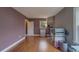 Spacious office featuring hardwood floors, natural lighting, and room for creativity at 2412 Burlington N Ave, St Petersburg, FL 33713