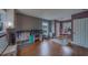 Spacious office featuring hardwood floors, natural lighting, and room for creativity at 2412 Burlington N Ave, St Petersburg, FL 33713