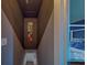 Hallway and staircase leading to a bedroom, featuring a unique decor at 2412 Burlington N Ave, St Petersburg, FL 33713
