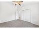 Bedroom featuring neutral walls, carpeted floors, and a ceiling fan at 3209 Meta Ct, Largo, FL 33771