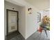 Inviting front door with glass paneling and modern hardware at 3504 Wedge Way, New Port Richey, FL 34655