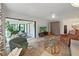 Comfortable living room with view of Florida room at 3504 Wedge Way, New Port Richey, FL 34655