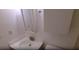 This bathroom features a bright vanity with a mirror and white ceramic sink at 3513 Danny Bryan Blvd, Tampa, FL 33619