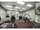 Bright and spacious fitness center with various exercise equipment at 3521 Kings Rd # 105, Palm Harbor, FL 34685