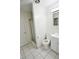 Full bathroom with tiled floor and shower cabin at 38819 Otis Allen Rd, Zephyrhills, FL 33540