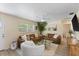 Inviting living room featuring stylish decor, comfortable seating, and a bright, open layout at 4492 Kingston Dr, Hernando Beach, FL 34607