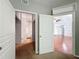 Bedroom showing the closet and the bathroom at 5125 Palm Springs Blvd # 3108, Tampa, FL 33647