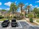 Community clubhouse with well-maintained landscaping, inviting entrance, and convenient parking at 5125 Palm Springs Blvd # 3108, Tampa, FL 33647