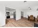 Open layout showing the kitchen and dining area with modern appliances and fixtures at 549 39Th Ne Ave, St Petersburg, FL 33703