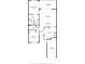 Detailed floor plan showcasing the layout of the home, including bedrooms and living areas at 944 San Carlos Ne Ct, St Petersburg, FL 33702