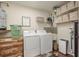 Bright laundry room with new appliances and ample storage space at 10804 Bounty St, New Port Richey, FL 34654