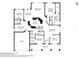 Detailed floor plan showcasing layout, room dimensions, and total square footage of the home at 10905 Wildcat Dr, Riverview, FL 33579