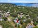 Aerial perspective showcasing property and surrounding area near the water at 111 29Th W St, Bradenton, FL 34205