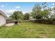 This expansive backyard provides plenty of space for recreation and outdoor activities at 11320 125Th Ter, Largo, FL 33778