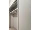 This is an image of a closet interior showing shelving and a sliding door at 1217 W Terrace Dr, Plant City, FL 33563