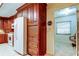 Kitchen features stainless steel appliances, plenty of cabinet space, and updated fixtures at 1407 Brattleboro Cir, Sun City Center, FL 33573