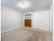 Neutral bedroom with carpet, closet, built-in dresser, and natural light at 1737 Prince Philip St, Clearwater, FL 33755