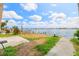 The home's backyard space features direct access to the water at 17817 Gulf Blvd # A, St Petersburg, FL 33708
