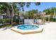 Relax and unwind in the community hot tub surrounded by lush greenery at 1854 Lake Cypress Dr # 1854, Safety Harbor, FL 34695
