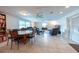 Open living area features comfortable seating and lots of natural light at 3509 King George Ln, Seffner, FL 33584
