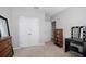 Spacious bedroom featuring neutral tones and carpet flooring at 5214 Granite Dust Pl, Palmetto, FL 34221