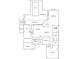 Detailed floor plan showcasing the layout of the home, including bedrooms, bathrooms, kitchen, and living spaces at 6011 Pratt St, Tampa, FL 33647