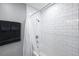 Bathtub and Shower Area with white subway tile at 8339 75Th Ave, Seminole, FL 33777
