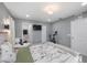 Bedroom with ensuite bathroom, closet and exercise bike at 8339 75Th Ave, Seminole, FL 33777